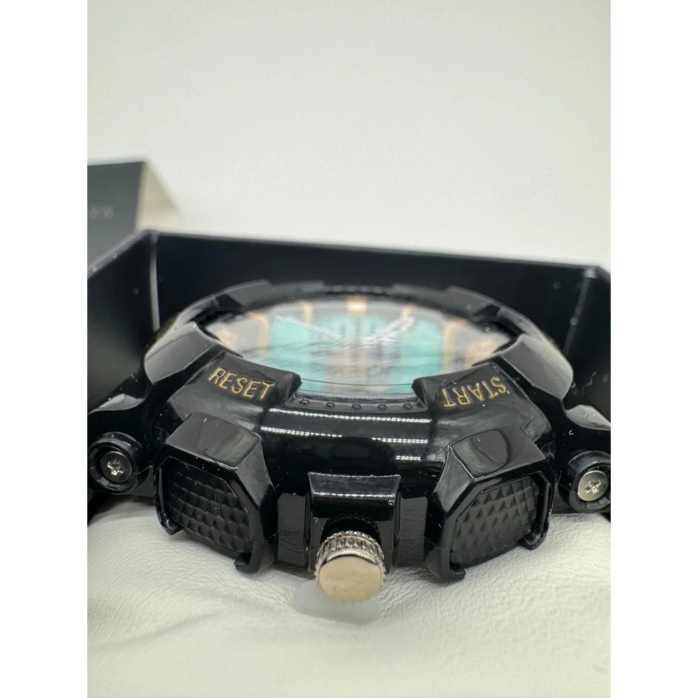 Activa Pixel X Invicta Digital Unisex Resin Teal Gold Dial Analog Digital 50mm